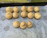 チーズ風味のシュークリーム(クリーム無)作り方9写真
