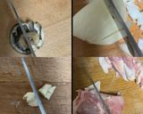 ガッキーCM風鶏ガーリックトマトにチーズ作り方1写真