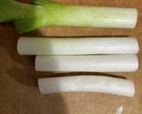 辛くない白ネギサラダ作り方1写真