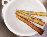 すき焼きめんつゆ☆たたきごぼう作り方1写真
