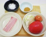 すりおろしトマトのミネストローネ作り方1写真