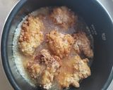 ツマミになるご飯♪余り唐揚げde炊込み飯作り方3写真