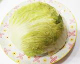 レンジで白菜と豚肉のドーム型ミルフィーユ作り方9写真