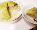 レンジで白菜と豚肉のドーム型ミルフィーユ作り方10写真