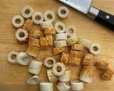 ずぼらオカンの簡単ちくわ煮込み肉うどん作り方1写真