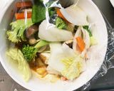 レンジ肉無豆腐ほんのり洋風きな粉野菜炒め作り方13写真