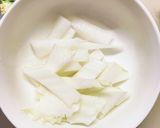 きな粉甘辛生姜焼味豚こま大根青椒肉絲風作り方6写真