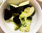 きな粉甘辛生姜焼味豚こま大根青椒肉絲風作り方7写真