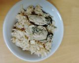牡蠣の炊き込みご飯作り方11写真