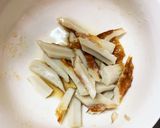レンジ肉無チクワきな粉キムチ味野菜炒め作り方1写真