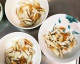 レンジ肉無チクワきな粉キムチ味野菜炒め作り方3写真
