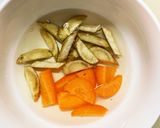 レンジ肉無チクワきな粉キムチ味野菜炒め作り方4写真