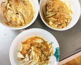 レンジ肉無チクワきな粉キムチ味野菜炒め作り方9写真