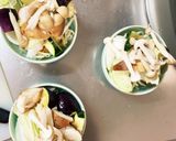 レンジ肉無チクワきな粉キムチ味野菜炒め作り方10写真