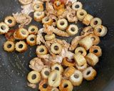 ずぼらオカンの簡単ちくわ煮込み肉うどん作り方3写真