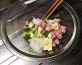 具沢山チーズ目玉焼きのせチーズのうまみ丼作り方3写真