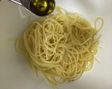 マヨとゆかりのみのサラスパ。シンプルに。作り方4写真