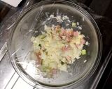 具沢山チーズ目玉焼きのせチーズのうまみ丼作り方6写真