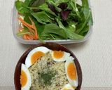 マヨとゆかりのみのサラスパ。シンプルに。作り方10写真