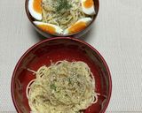 マヨとゆかりのみのサラスパ。シンプルに。作り方11写真