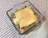 具沢山チーズ目玉焼きのせチーズのうまみ丼作り方10写真