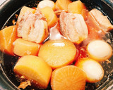 ☆炊飯器で簡単！大根と卵入り角煮☆作り方2写真