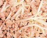 ♪◇挽肉ともやしの簡単な炒めもの◇♪作り方4写真