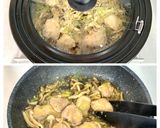 ピリ旨＊鶏肉としめじの葱だれ生姜照り焼き作り方7写真