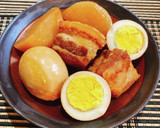 ☆炊飯器で簡単！大根と卵入り角煮☆作り方3写真