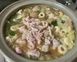 豚汁風味噌やさい鍋作り方7写真