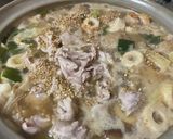 豚汁風味噌やさい鍋作り方8写真