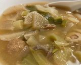 豚汁風味噌やさい鍋作り方9写真