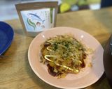 出汁香るお好み焼き作り方6写真
