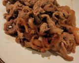 豚こま肉のスタミナ炒め作り方6写真