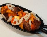 簡単★根菜と南瓜のバター醤油グリル作り方3写真