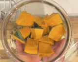 かぼちゃとほうれん草の豆乳煮作り方2写真