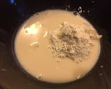 パンケーキMix＆豆乳＆レンジで蒸しパン作り方1写真