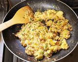 納豆キムチチャーハン作り方3写真