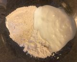 全粒粉入り！ヨーグルトパンケーキ☆作り方1写真