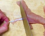 味付は白だしだけ♪ササミでつゆだく親子丼作り方4写真