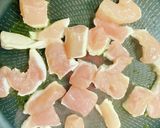 味付は白だしだけ♪ササミでつゆだく親子丼作り方7写真