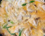 味付は白だしだけ♪ササミでつゆだく親子丼作り方10写真