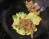 メンマと卵の塩麹炒め作り方4写真