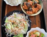 削ぎ切り肉と根菜　下味冷凍　トマト味噌味作り方4写真