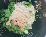 超簡単！鶏とホタテの中華粥✩作り方5写真
