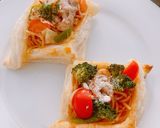 冷凍パイシートでナポリタン&焼きそばパイ作り方11写真