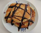 卵不使用、エンシュアパンケーキ作り方4写真
