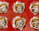 カレー香る♪豚ひき肉と野菜のチーズパイ作り方8写真