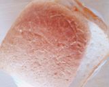 パンの耳でタルト☆レアチーズケーキ作り方1写真