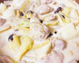 鶏もも白菜のクリーム煮☆チーズ・マカロニ作り方6写真